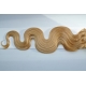 Clip in pás z pravých vlasů 63cm vlnitý – přírodní blond