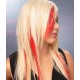 Clip in pramínek – REMY 100% lidské vlasy – červená