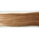 Clip in příčesek culík/cop 100% lidské vlasy 50cm - světle hnědý